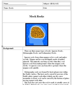 Mock rock