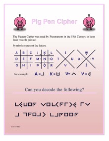 Pig Pen Activity